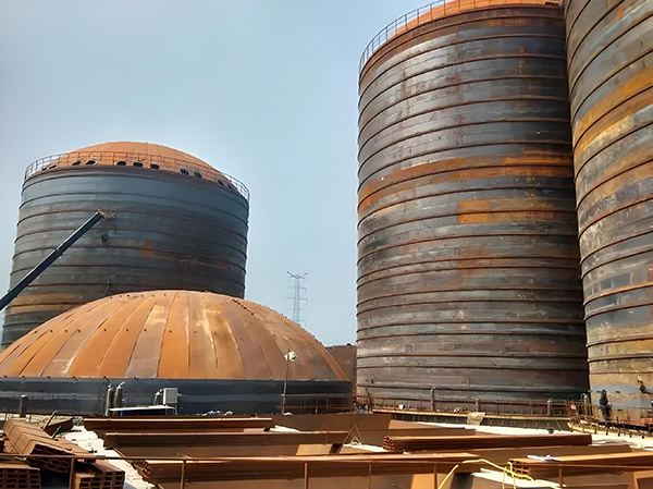 芷江焦粉钢板仓